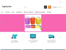 Tablet Screenshot of dailydealsite.org